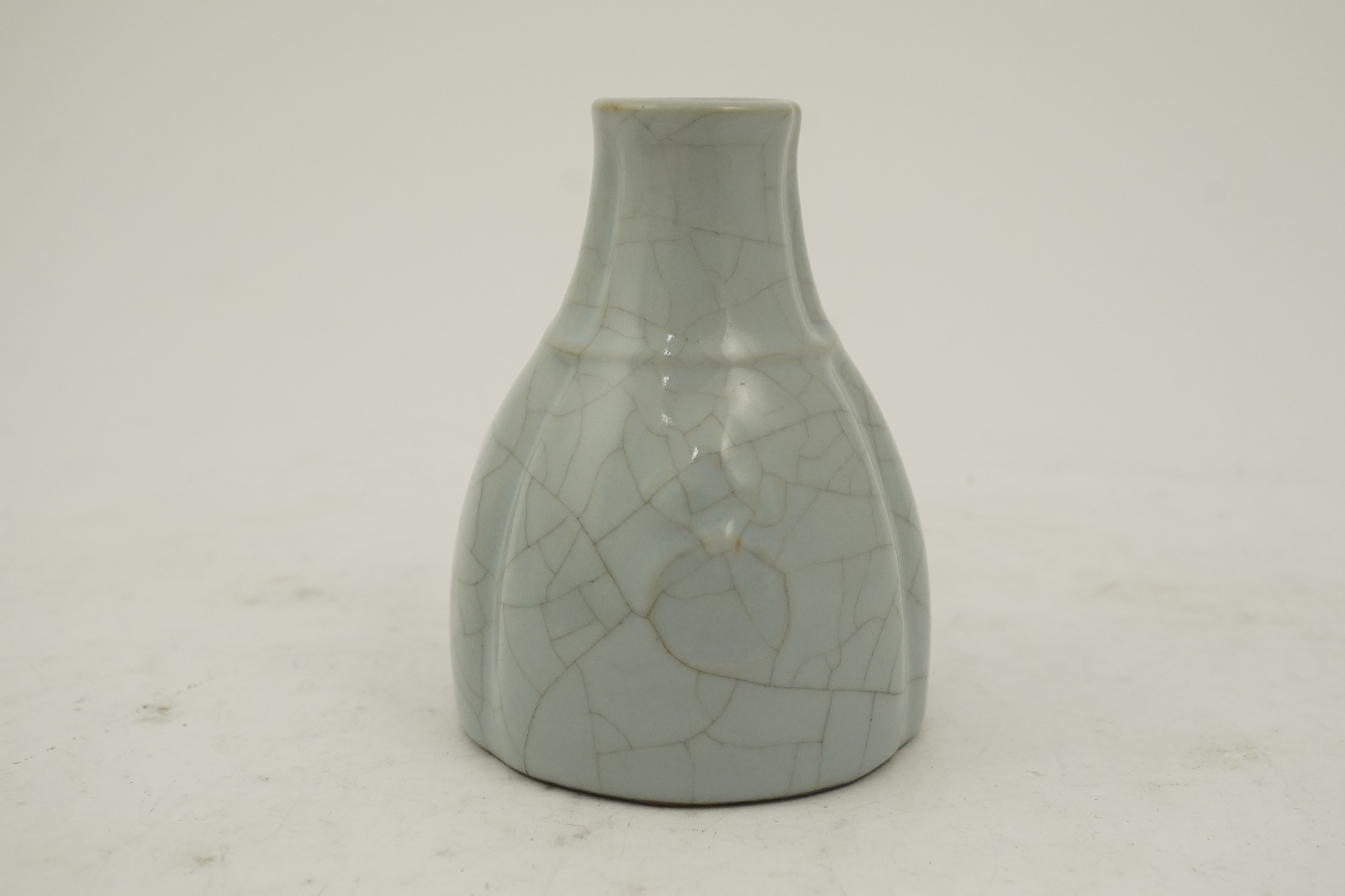 A Chinese Guan type brushwasher, Qianlong mark but later